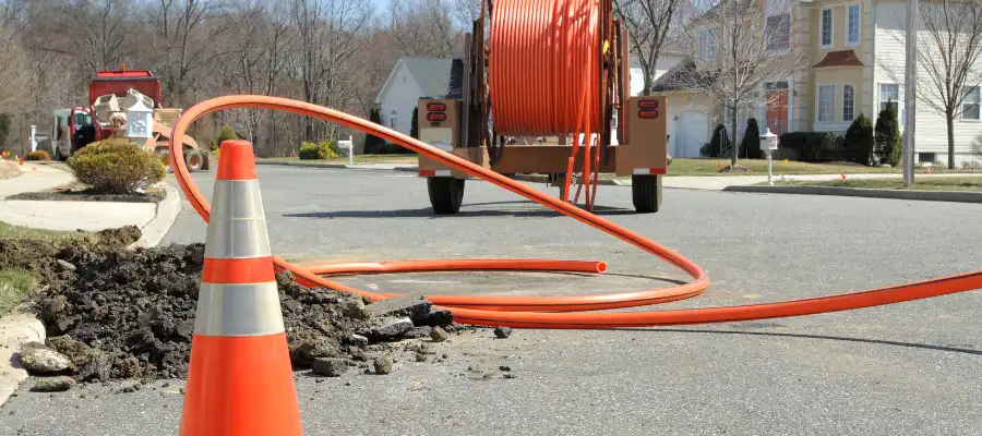 fiber optik burial