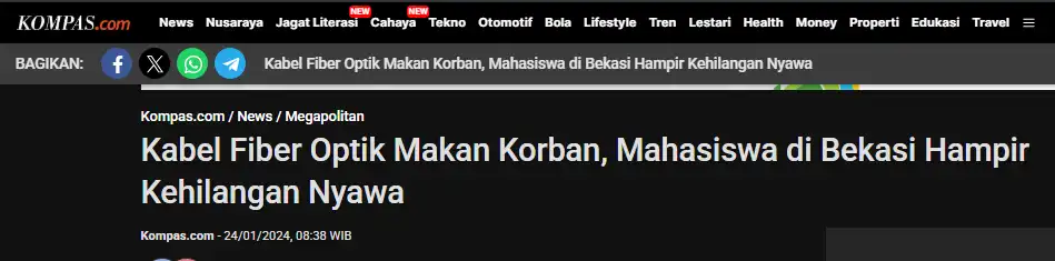berita fiber optik