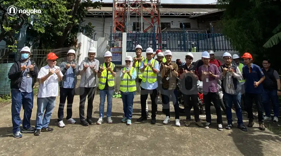 project review nayaka Site Visit DMT